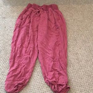 Pink rewash pants